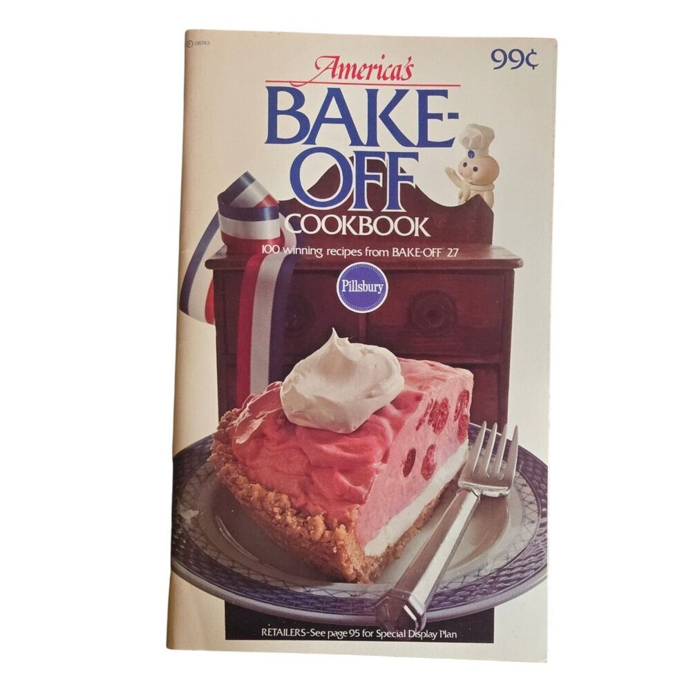 Americas Bake Off Cookbook 27 Pillsbury 100 Winning Recipes Vintage 1976 Booklet
